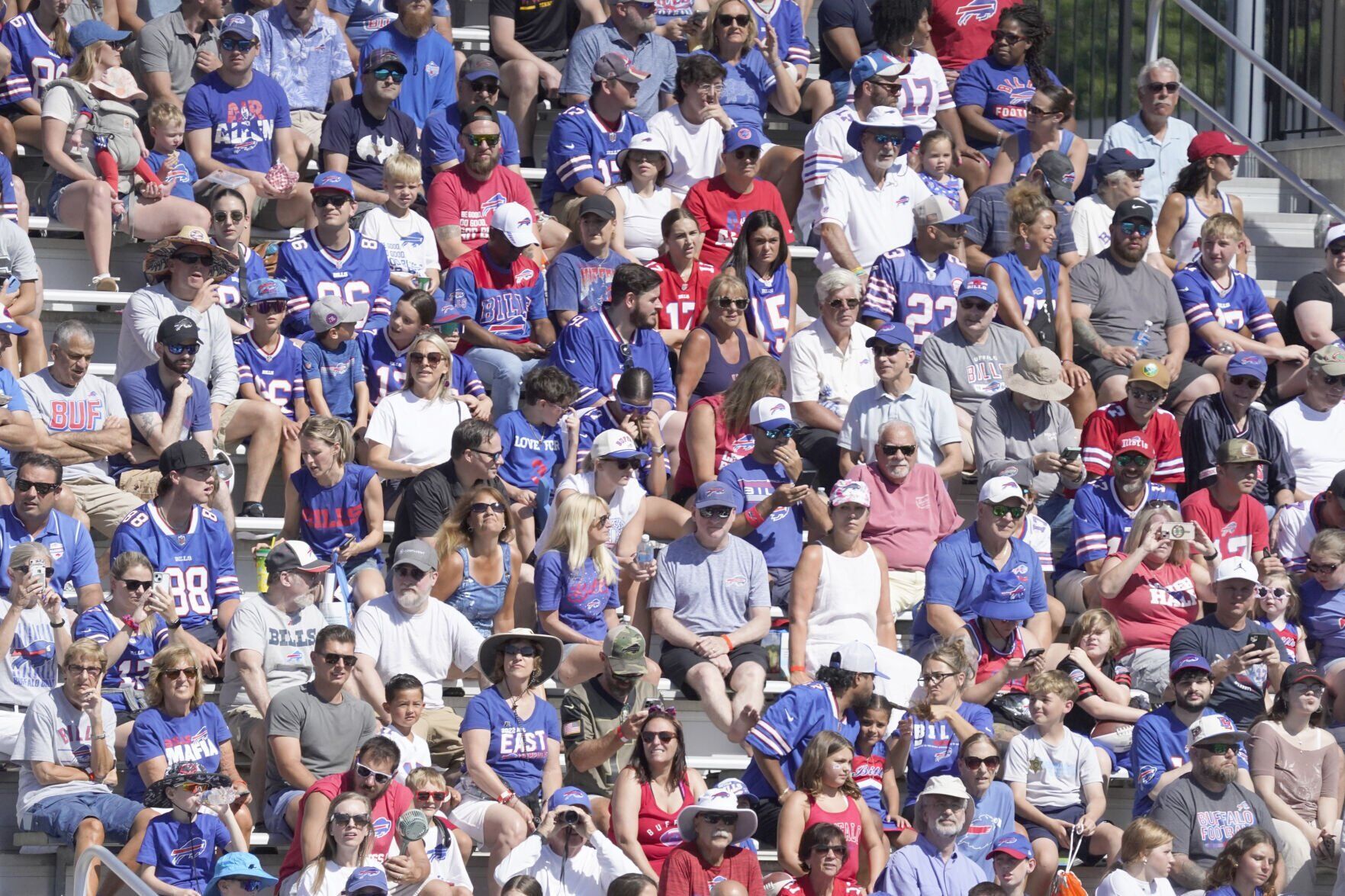 Day One of Buffalo Bills Training Camp